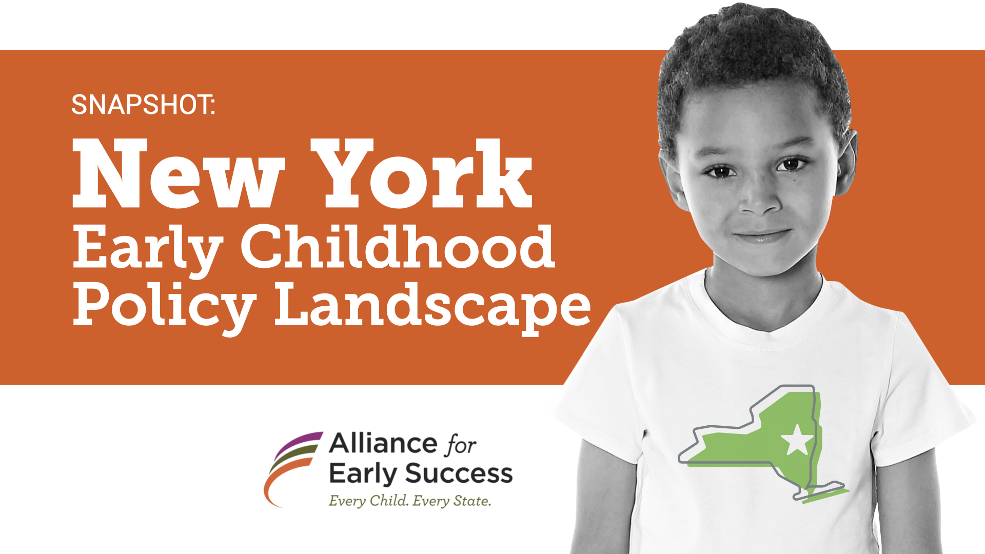 New York Early Childhood Policy Landscape - Alliance For Early Success