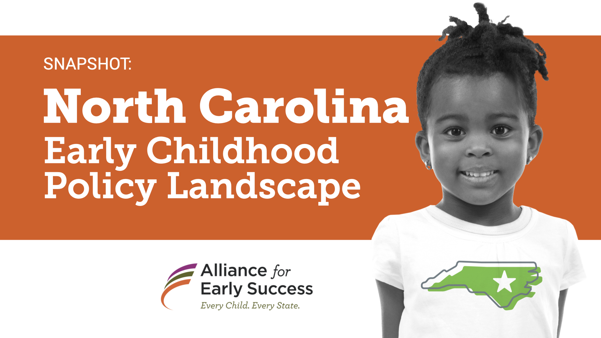 North Carolina Early Childhood Policy Landscape Alliance for Early